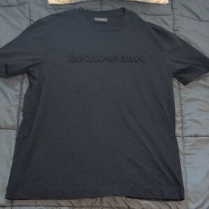 Designer Emporio Armani Black Soft Tee Size M